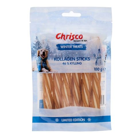 Chrisco WLE Kollagen sticks med kylling, 100g