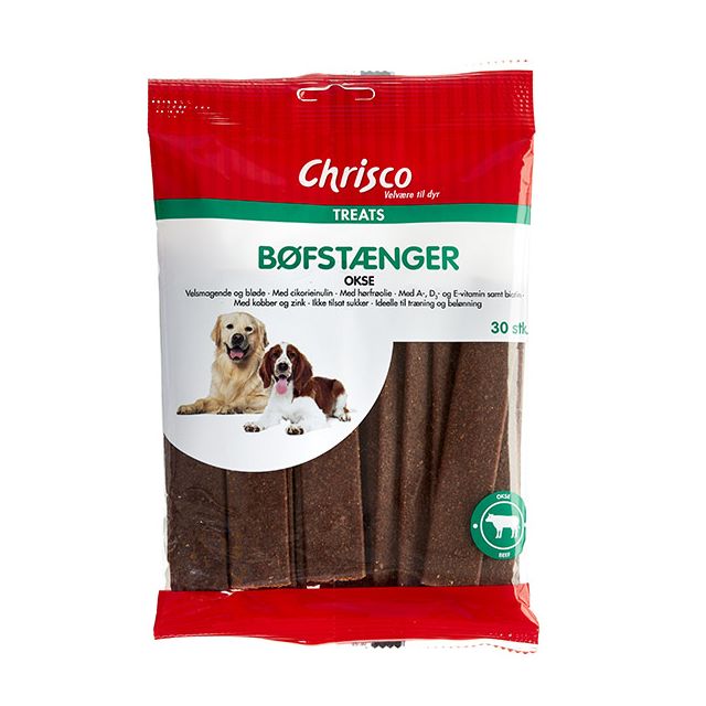 Chrisco Bøfstænger, 30 stk./300 g ℮