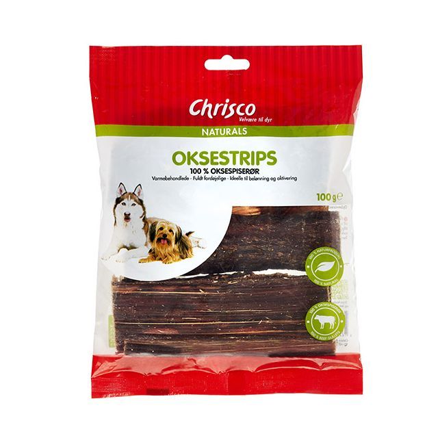 Chrisco Oksestrips, 100 g