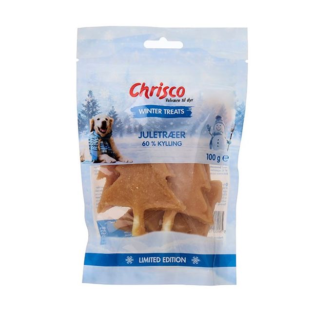 Chrisco WLE Juletræer med kylling og kollagen 100 g