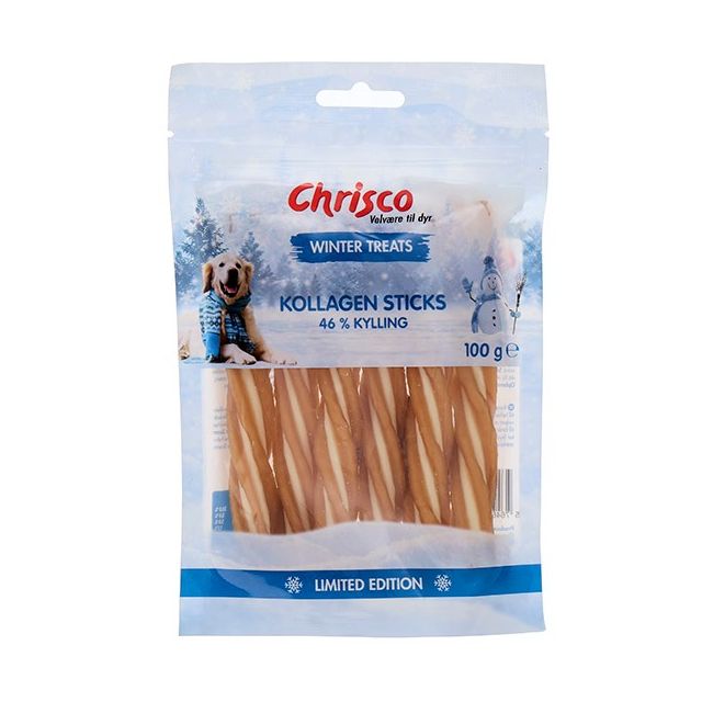 Chrisco WLE Kollagen sticks med kylling, 100g