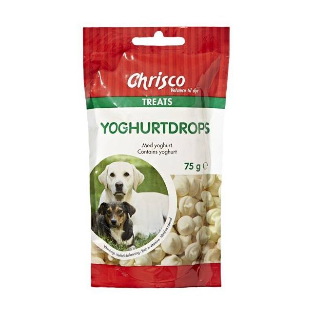 Chrisco Yoghurtdrops, 75 g ℮