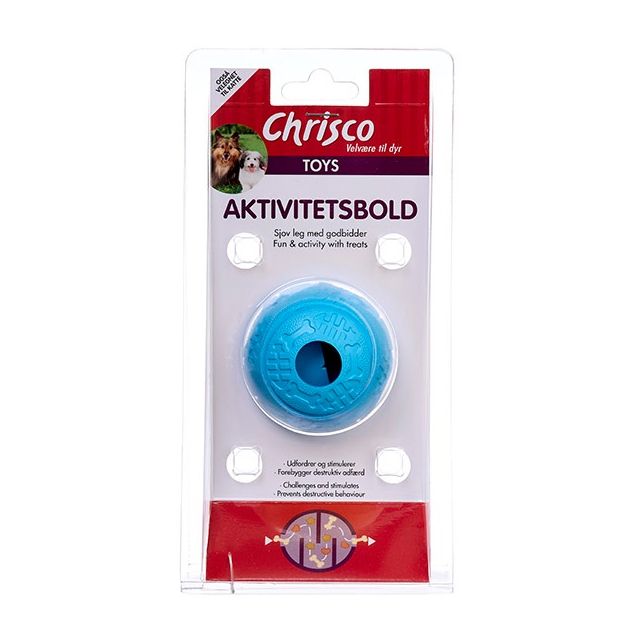 Chrisco Aktivitetsbold, Ø 6 cm, Blå