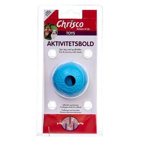 Chrisco Aktivitetsbold, Ø 6 cm, Blå