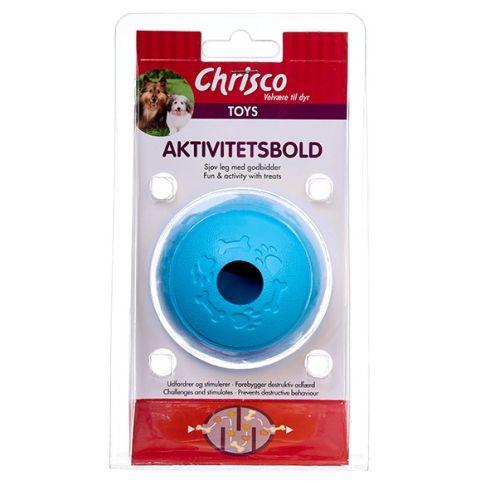 Chrisco Aktivitetsbold, Ø 8 cm, Blå