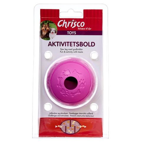 Chrisco Aktivitetsbold, Ø 8 cm, Pink