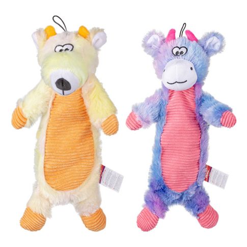 Chrisco Plysbamse med rasle- og pivelyd, 45 cm