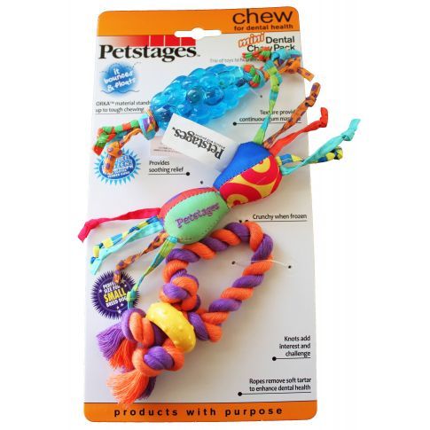 Petstages Mini Chew Starter Kit, 14-19 cm