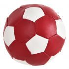 Chrisco Læderbold med pivelyd, Ø 11 cm