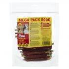 Paw Munchy Sticks with Duck, 500 g ℮ MEGA PACK