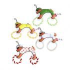 Chrisco Tour de France Plyshund med reb og pivelyd, 27 cm