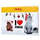 Chrisco I LOVE XMAS julekalender til katte, 120 g ℮