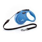 Flexi Classic Cord flexline M 5 m/20 kg - blå