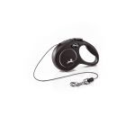 Flexi Classic Cord flexline XS 3 m/8 kg - sort 