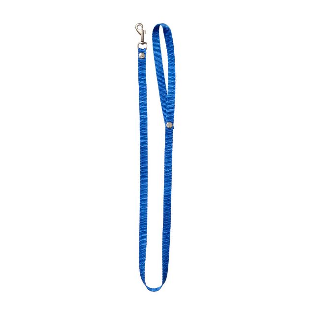 Chrisco Hvalpeline i nylon, 100 cm/15 mm, blå