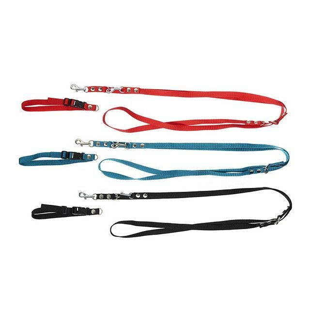 Chrisco Hundehalsbånd med snaplås og line i nylon, 25-40 cm/220 cm