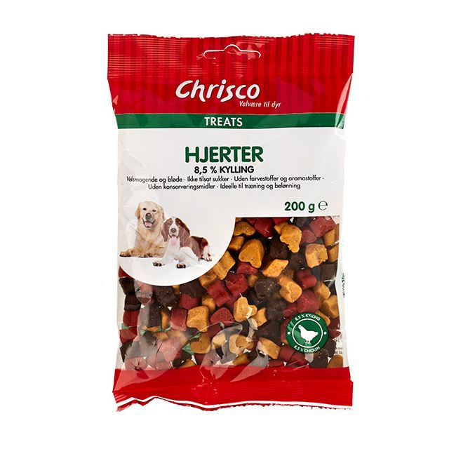 Chrisco Hjerter, 200 g ℮