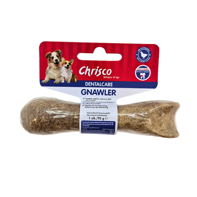 Chrisco DentalCare Gnawler Chicken Flavour Small, 1 stk./95 g ℮