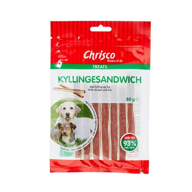 Chrisco Kyllingesandwich, 80 g ℮