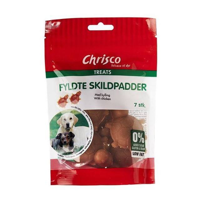 Chrisco Fyldte skildpadder, 7 stk./90 g ℮