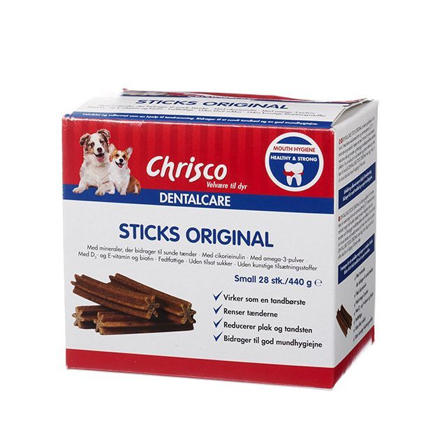 Chrisco Dental Sticks, 28 stk./440 g ℮, Small 