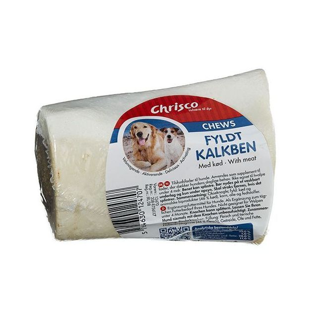 Chrisco Fyldt kalkben med kød, 1 stk.