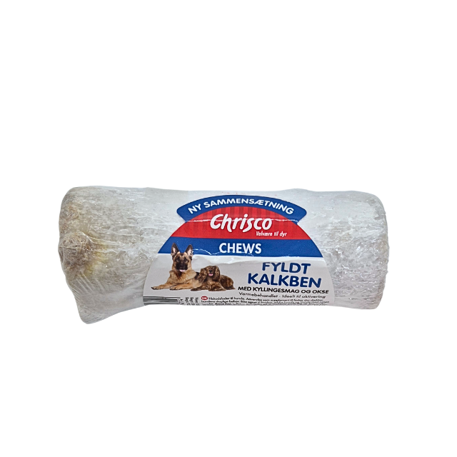 Chrisco Fyldt kalkben med kyllingesmag og okse