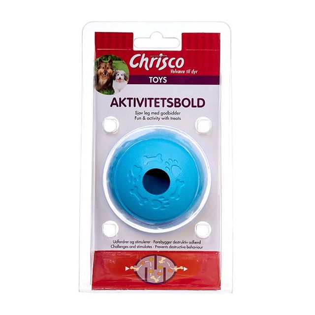 Chrisco Aktivitetsbold, Ø 8 cm, Blå