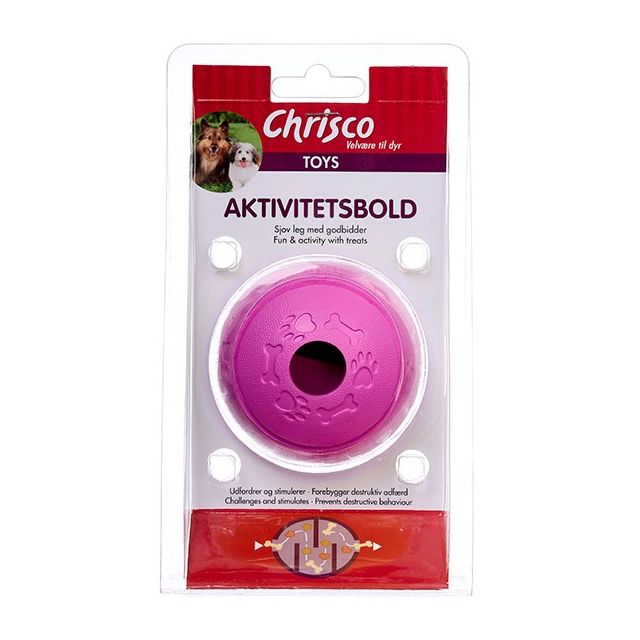 Chrisco Aktivitetsbold, Ø 8 cm, Pink