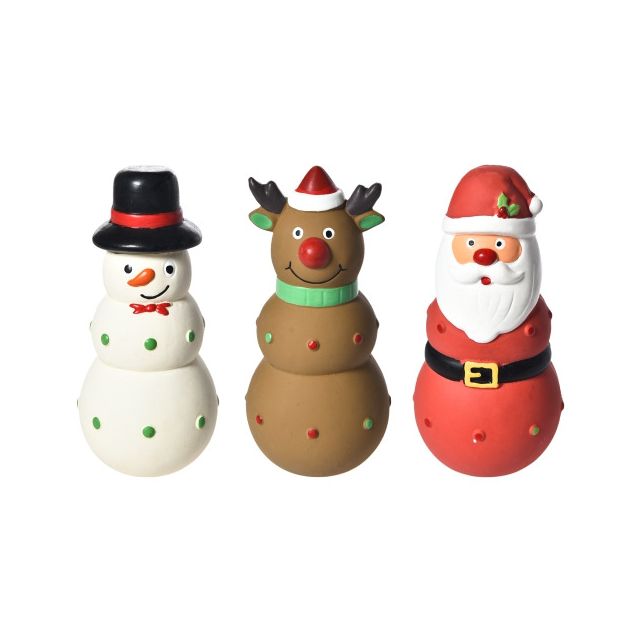 Chrisco Julelatex med pivelyd, 14 cm