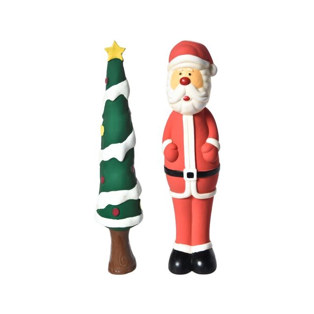 Chrisco Julelatex med pivelyd, 22-26 cm
