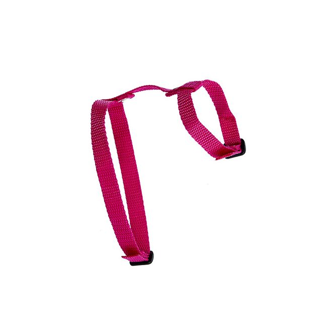 Chrisco Kattesele og kaninsele i nylon, 25-40 cm, pink