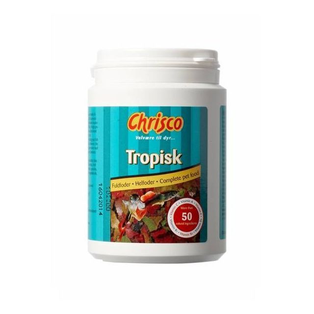 Chrisco Tropisk fuldfoder, 50 g ℮