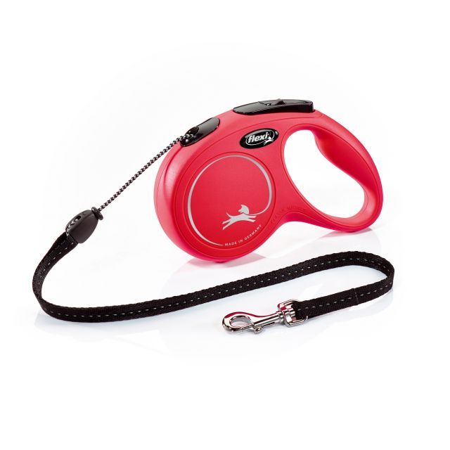 Flexi Classic Cord flexline M 5 m/20 kg - rød